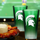 2-Pack Ombre Pint Glasses I |  Michigan State University