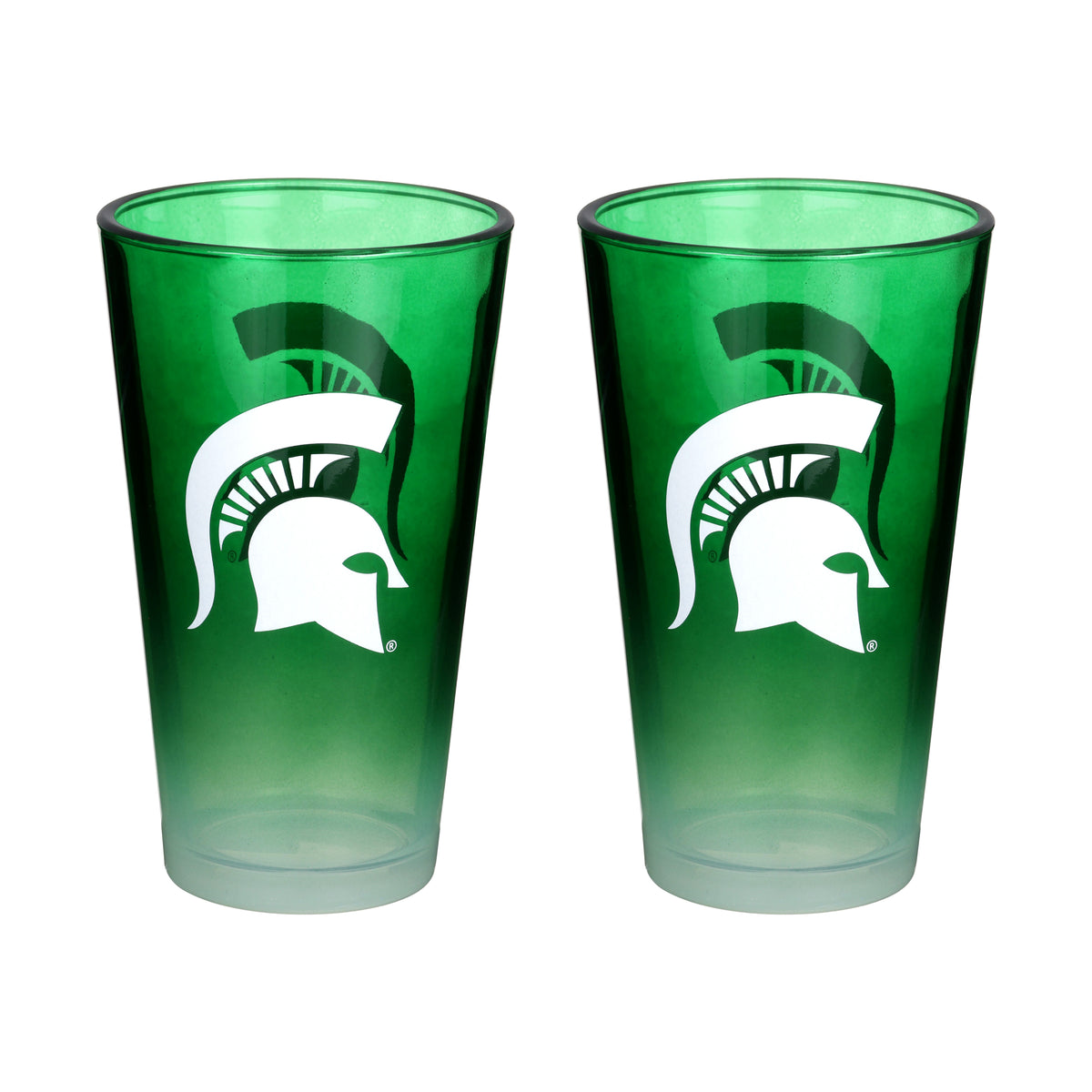 2-Pack Ombre Pint Glasses I |  Michigan State University