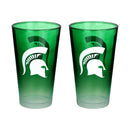 2-Pack Ombre Pint Glasses I |  Michigan State University