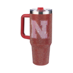 40oz TC Bling Game Tumbler w/ Vintage logo I |  University Of Nebraska, Lincoln