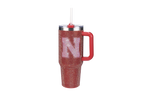 40oz TC Bling Game Tumbler w/ Vintage logo I |  University Of Nebraska, Lincoln