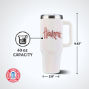 40oz Bling Colossal Tumbler | University of Nebraska, Lincoln
