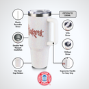 40oz Bling Colossal Tumbler | University of Nebraska, Lincoln