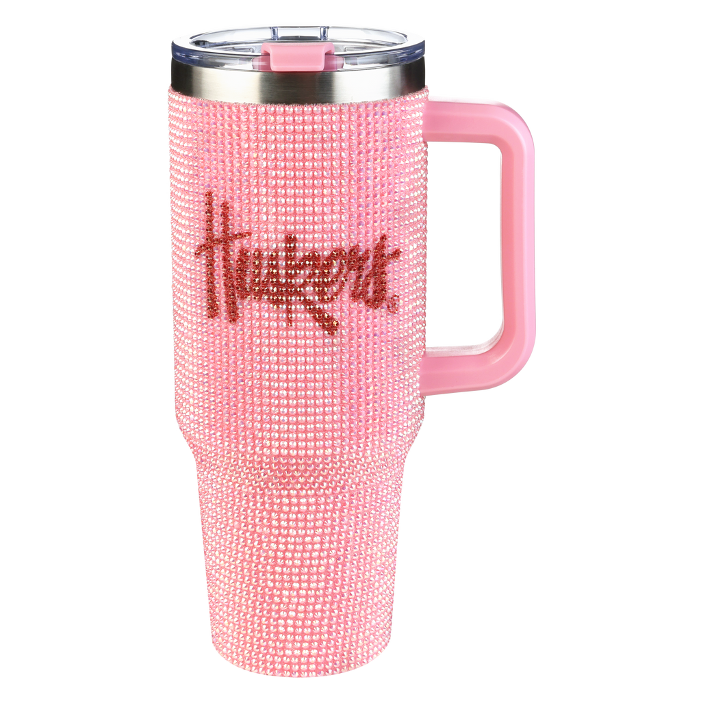 40oz Pink Bing Tumbler I | University Of Nebraska