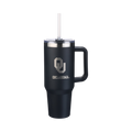 40oz Black Tumbler Lazer Engraved I |  University Of Oklahoma