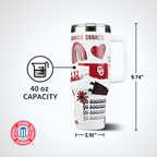 40oz Team Spirit Tumblers I |  University Of Oklahoma