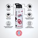 34oz Team Spirit Water Bottle I |  University Of Oklahoma