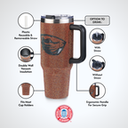 40oz TC Bling Game Tumbler w/ Vintage logo I |  Oregon State University