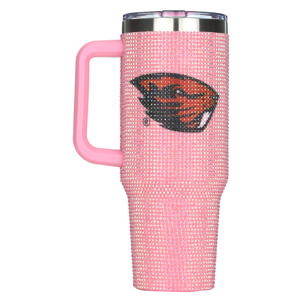 40oz Pink Bing Tumbler I |  Oregon State University