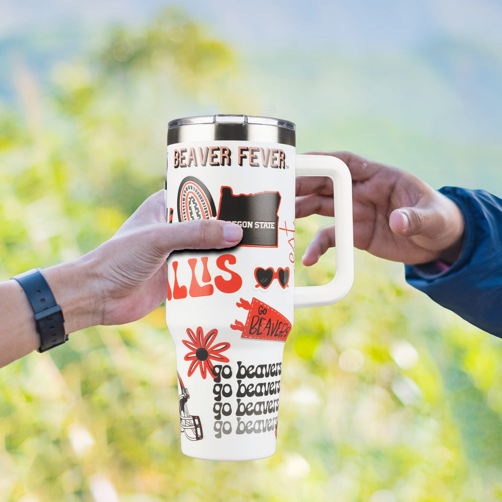 40oz Team Spirit Tumblers I |  Oregon State University