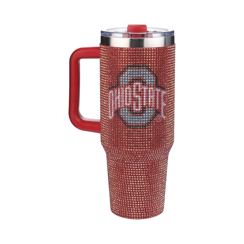 40oz TC Bling Game Tumbler w/ Vintage logo I |  Ohio State University