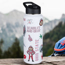 34oz Team Spirit Water Bottle I |  Ohio State University