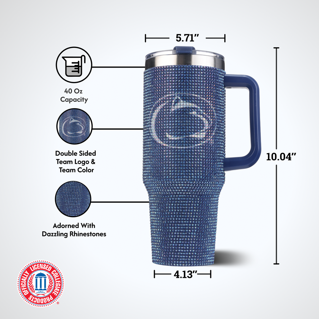 40oz TC Bling Game Tumbler w/ Vintage logo I |  Penn State University