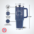 40oz TC Bling Game Tumbler w/ Vintage logo I |  Penn State University