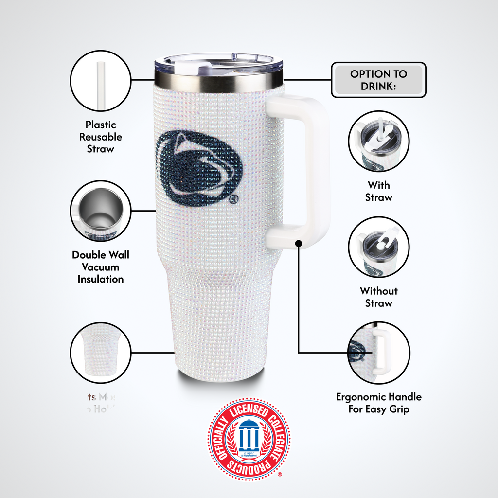 40oz Bling Colossal Tumbler | Penn State University