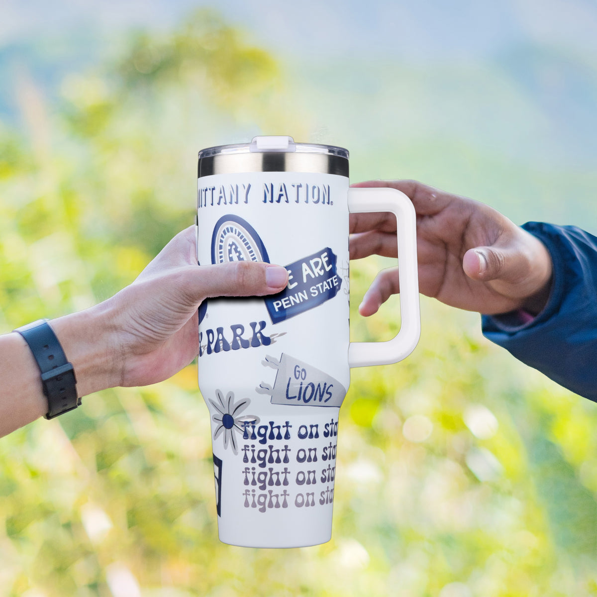 40oz Team Spirit Tumblers I |  Penn State University
