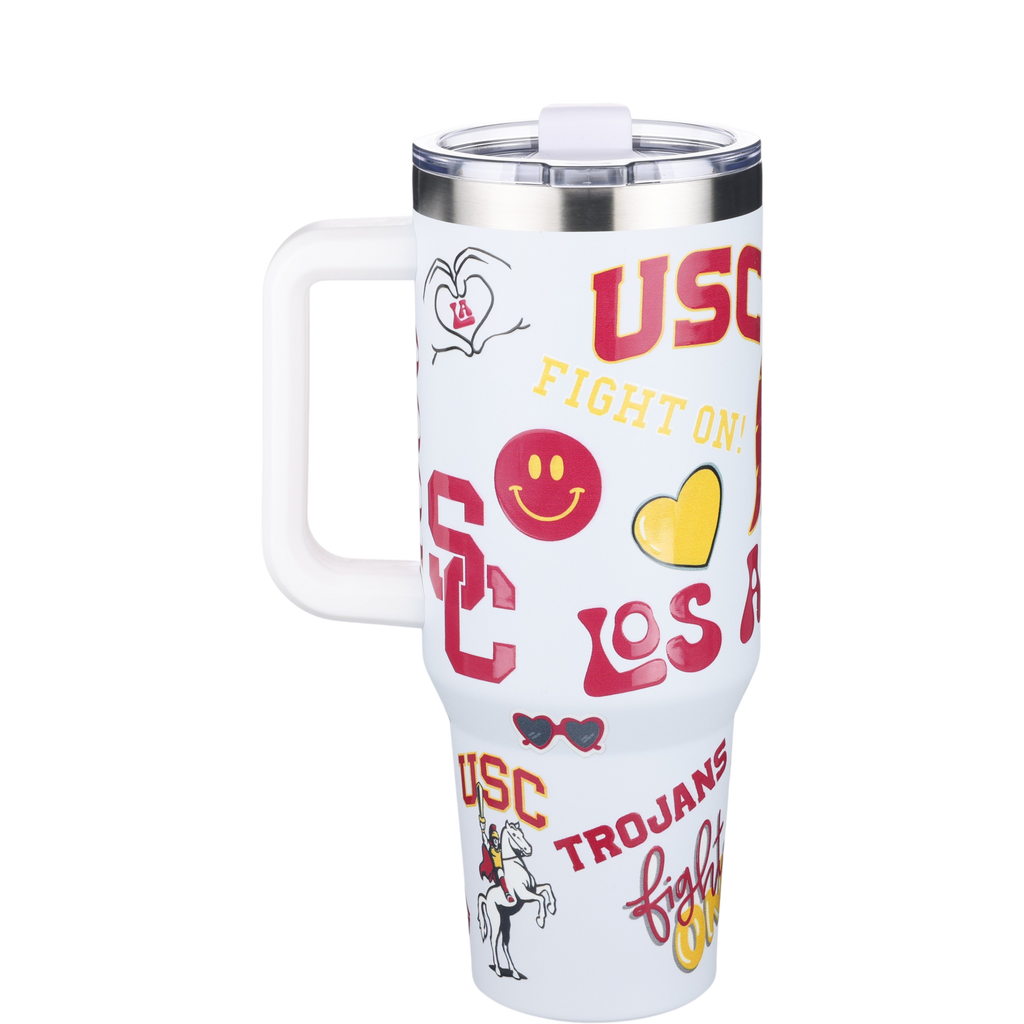 40oz Team Spirit Tumblers I |  University Of Southern California