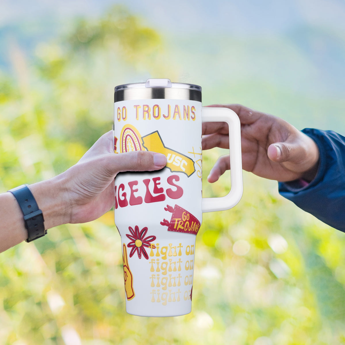 40oz Team Spirit Tumblers I |  University Of Southern California
