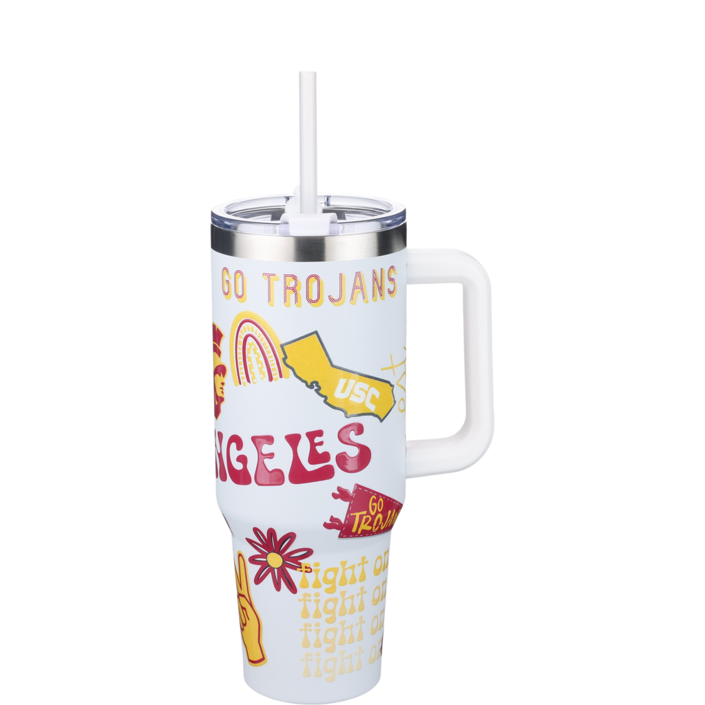 40oz Team Spirit Tumblers I |  University Of Southern California