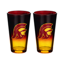 2-Pack Ombre Pint Glasses I |  University Of Southern California