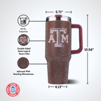40oz TC Bling Game Tumbler w/ Vintage logo I |  Texas A&M University