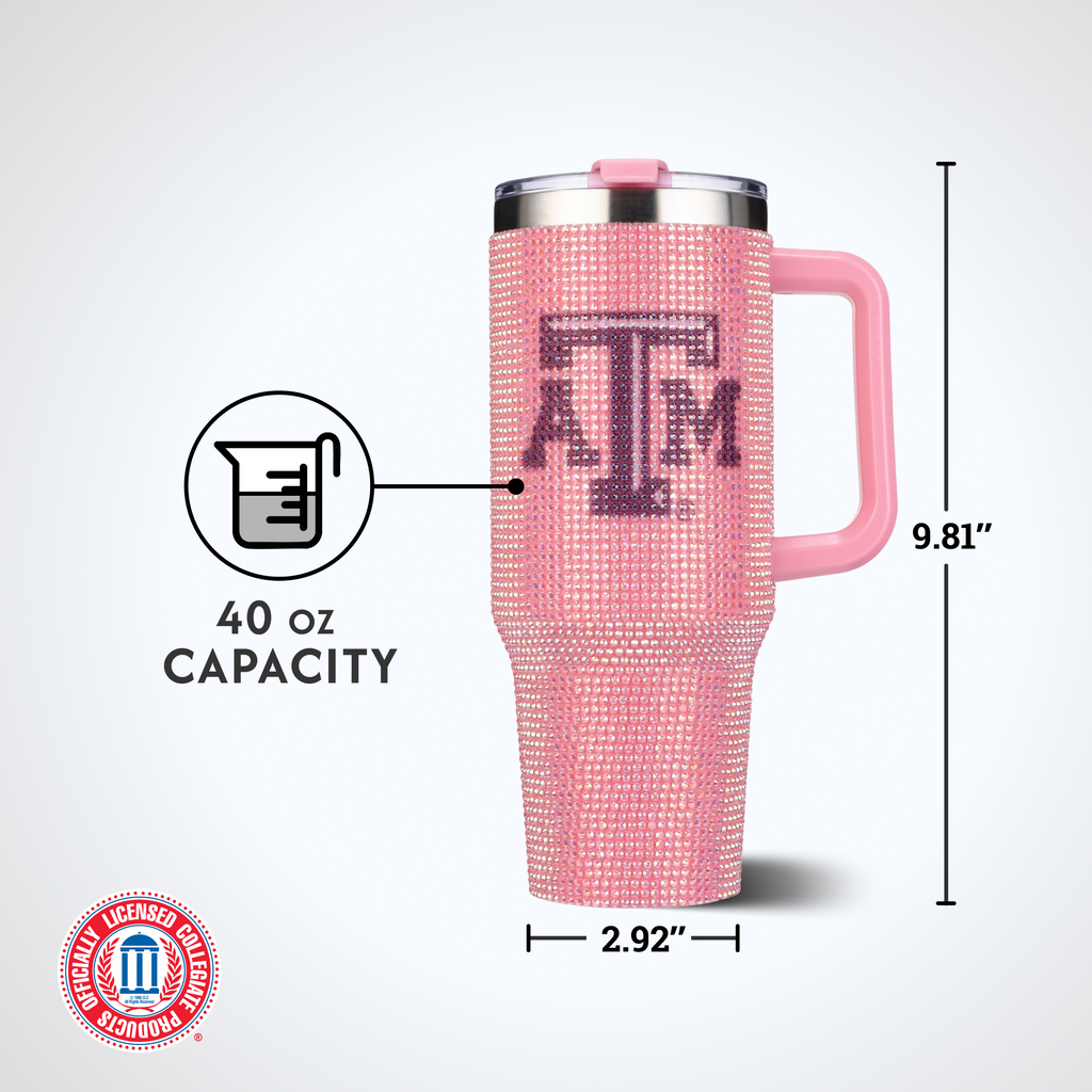 40oz Pink Bing Tumbler I |  Texas A&M University