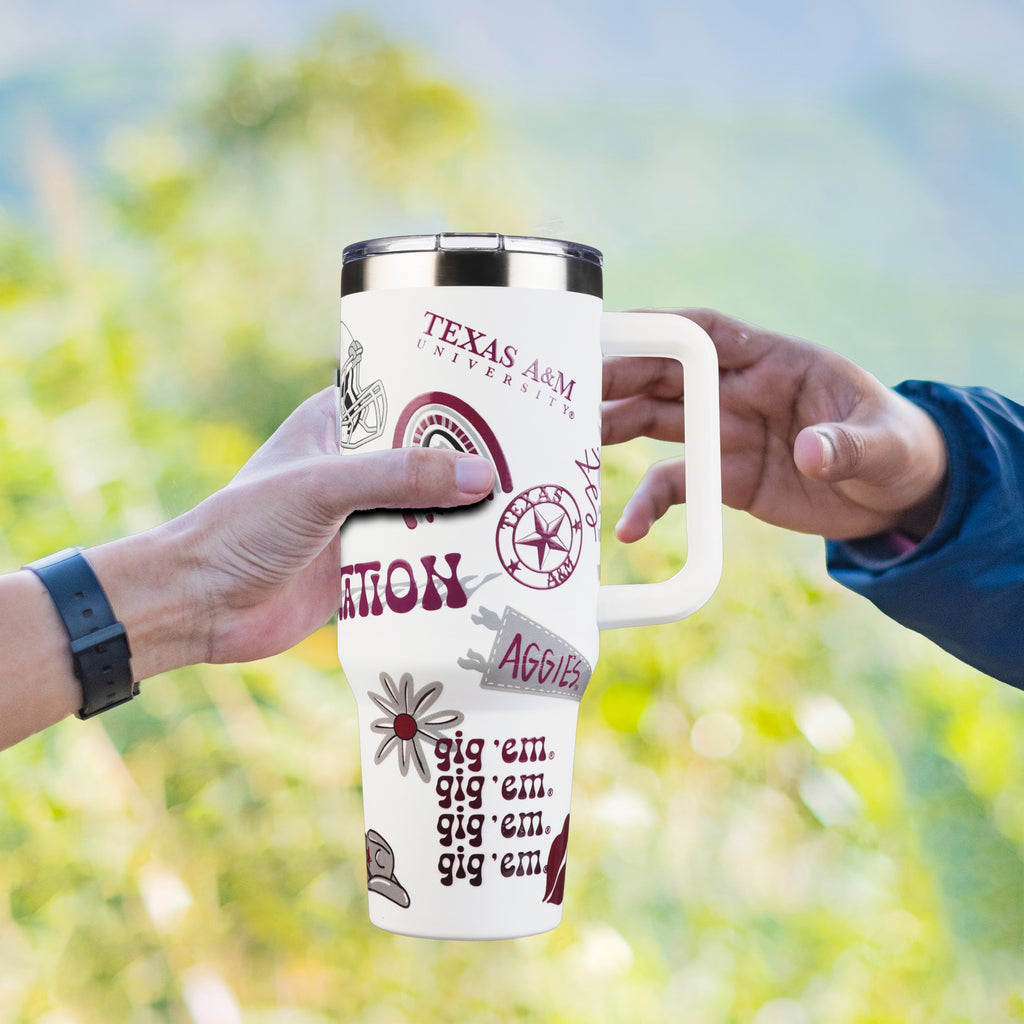 40oz Team Spirit Tumblers I |  Texas A&M University