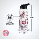 34oz Team Spirit Water Bottle I |  Texas A&M University