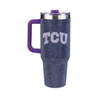 40oz TC Bling Game Tumbler w/ Vintage logo I |  Texas Christian University