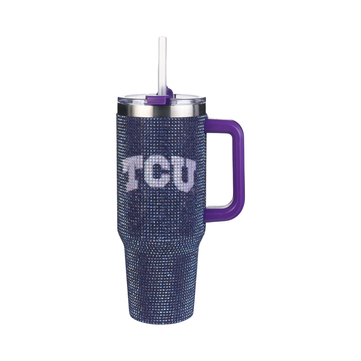 40oz TC Bling Game Tumbler w/ Vintage logo I |  Texas Christian University