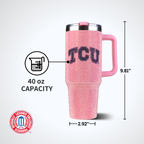 40oz Pink Bing Tumbler I |  Texas Christian University