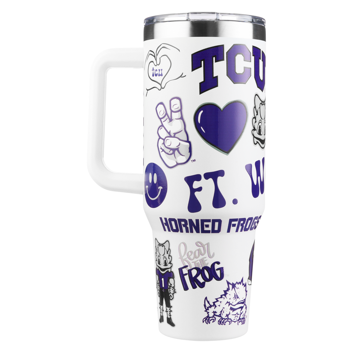 40oz Team Spirit Tumblers I |  Texas Christian University