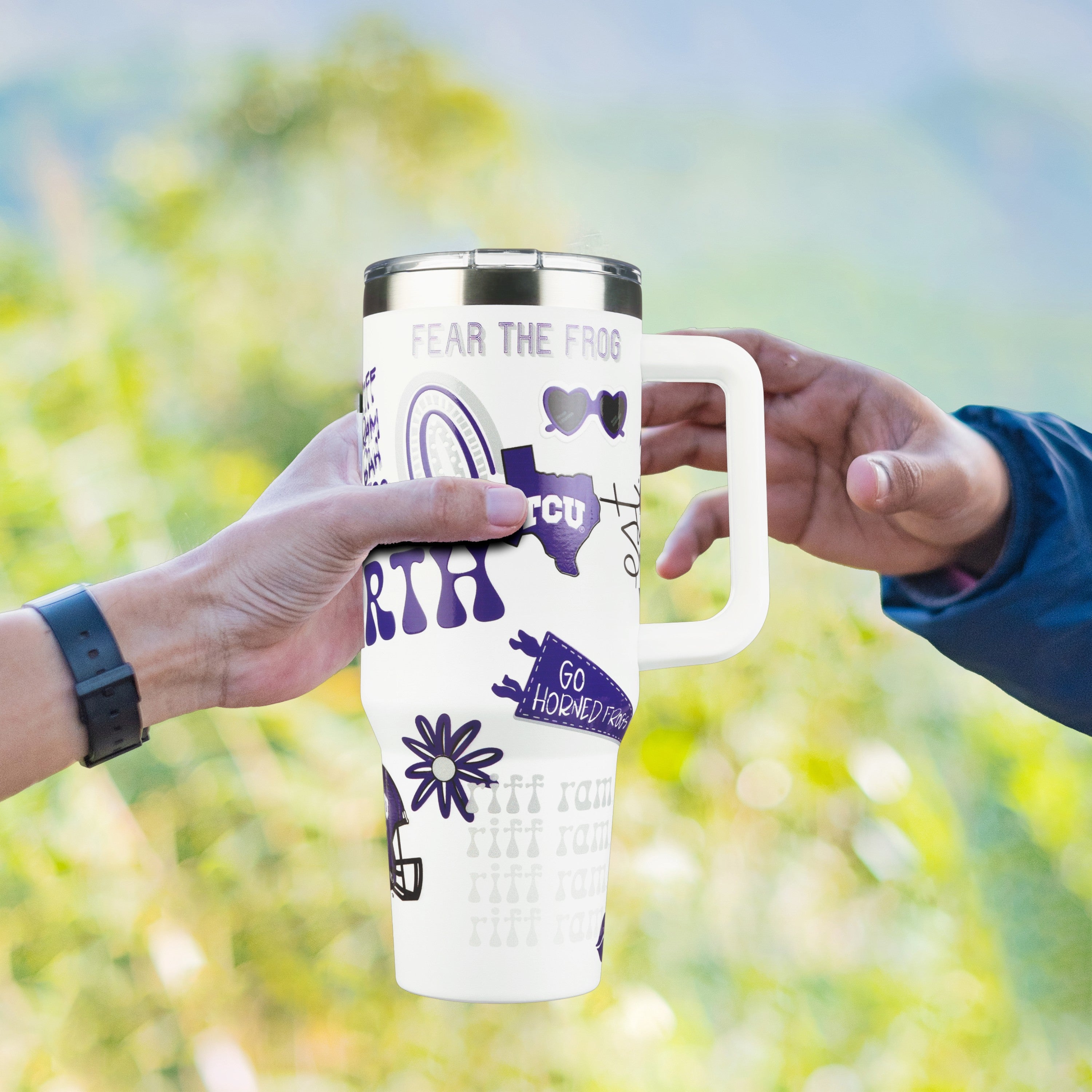 40oz Team Spirit Tumblers I |  Texas Christian University