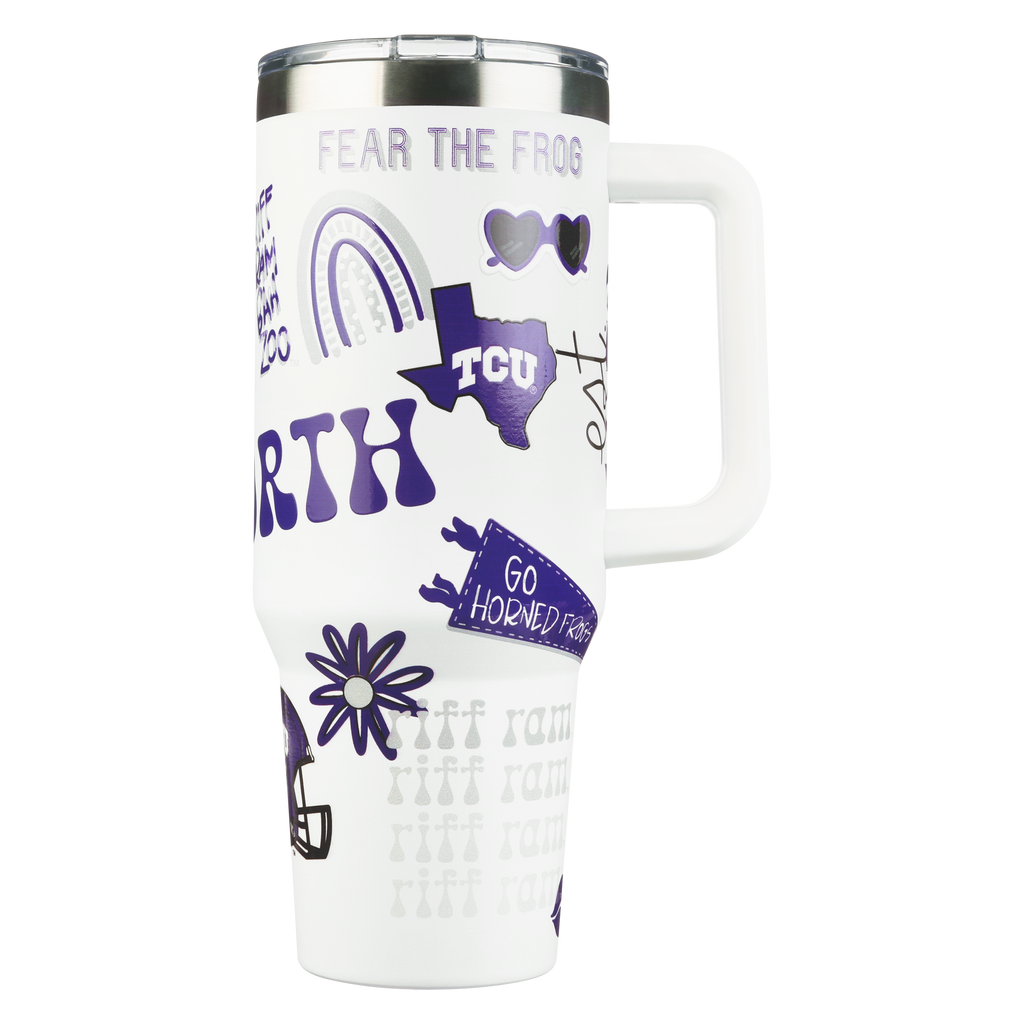 40oz Team Spirit Tumblers I |  Texas Christian University