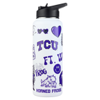 34oz Team Spirit Water Bottle I |  Texas Christian University
