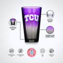 2-Pack Ombre Pint Glasses I |  Texas Christian University