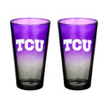 2-Pack Ombre Pint Glasses I |  Texas Christian University
