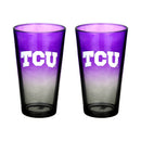 2-Pack Ombre Pint Glasses I |  Texas Christian University