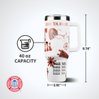 40oz Team Spirit Tumblers I |  University Of Texas