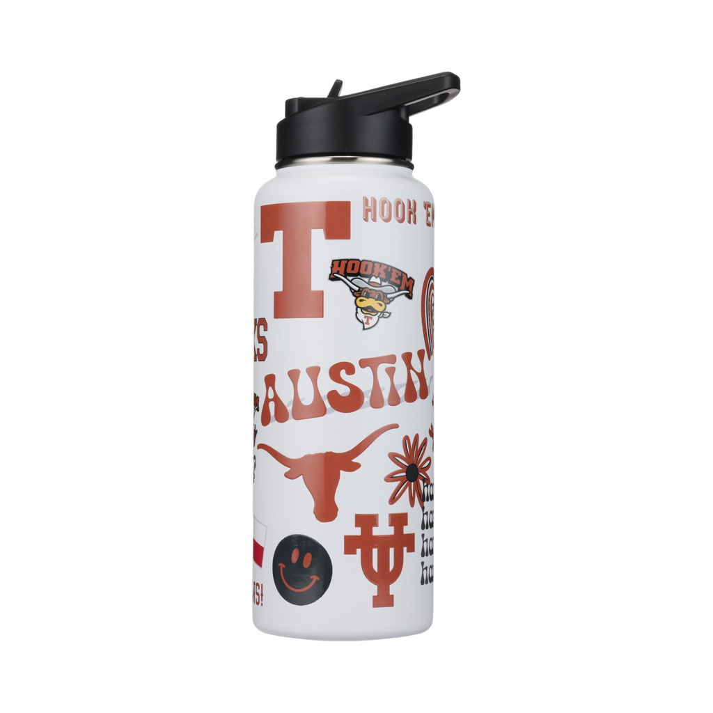 34oz Team Spirit Water Bottle I |  University Of Texas
