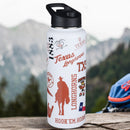 34oz Team Spirit Water Bottle I |  University Of Texas