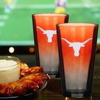 2-Pack Ombre Pint Glasses I |  University Of Texas