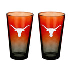 2-Pack Ombre Pint Glasses I |  University Of Texas
