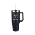 40oz Black Tumbler Lazer Engraved I |  University Of Tennessee