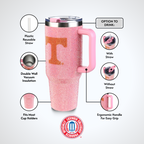 40oz Pink Bing Tumbler I |  University Of Tennessee