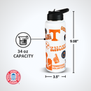 34oz Team Spirit Water Bottle I |  University Of Tennessee