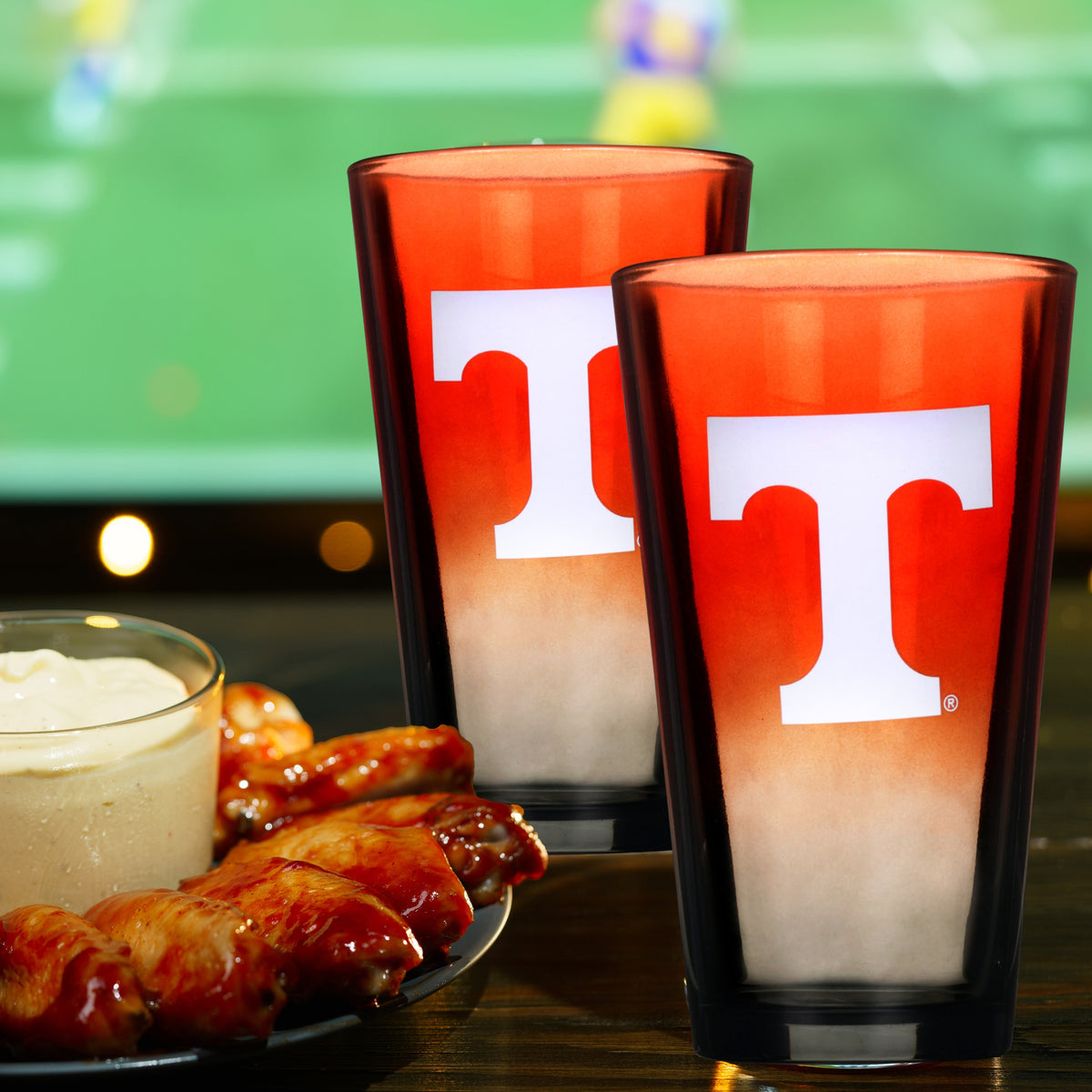 2-Pack Ombre Pint Glasses I |  University Of Tennessee