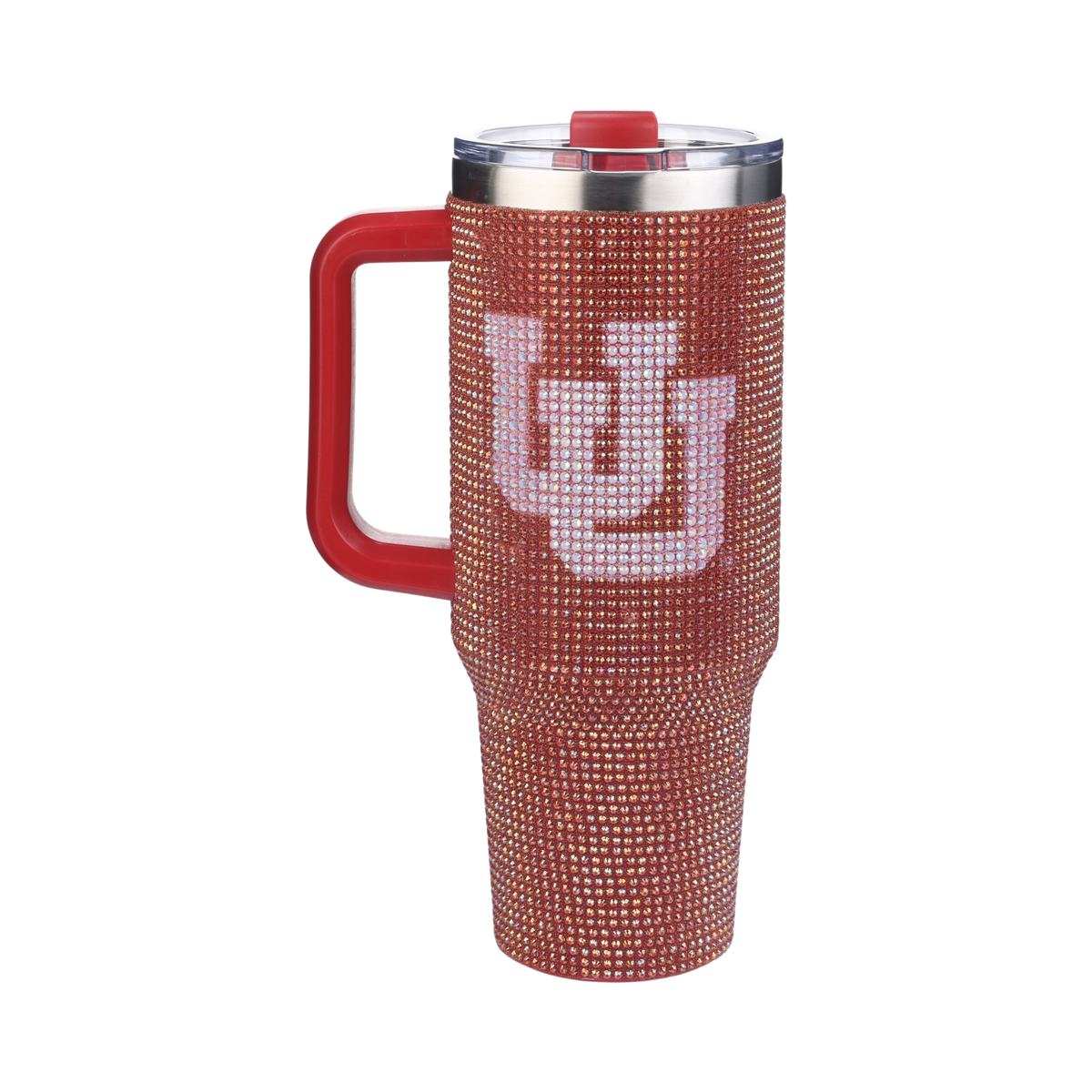 40oz TC Bling Game Tumbler w/ Vintage logo I |  University Of Utah