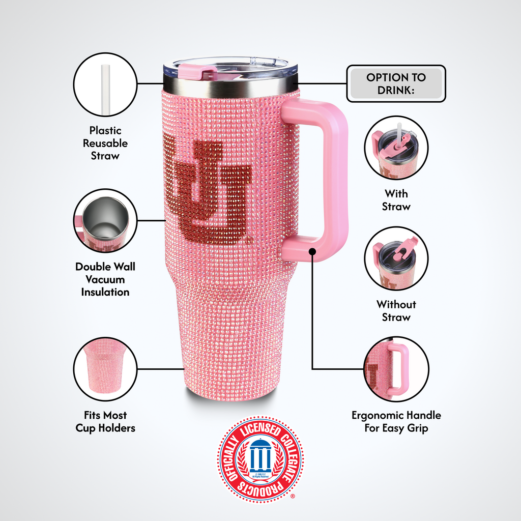 40oz Pink Bing Tumbler I |  University Of Utah