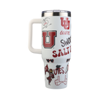 40oz Team Spirit Tumblers I |  University Of Utah
